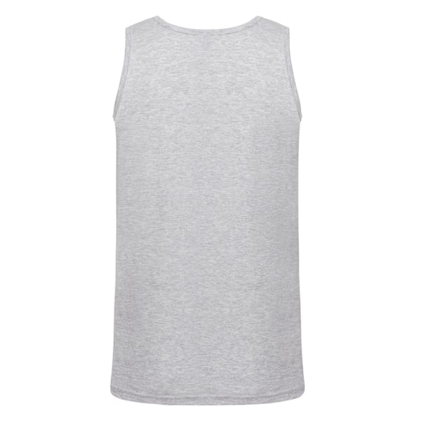 Fruit of the Loom Mens Valueweight Heather Athletic Vest Top S Heather Grey S