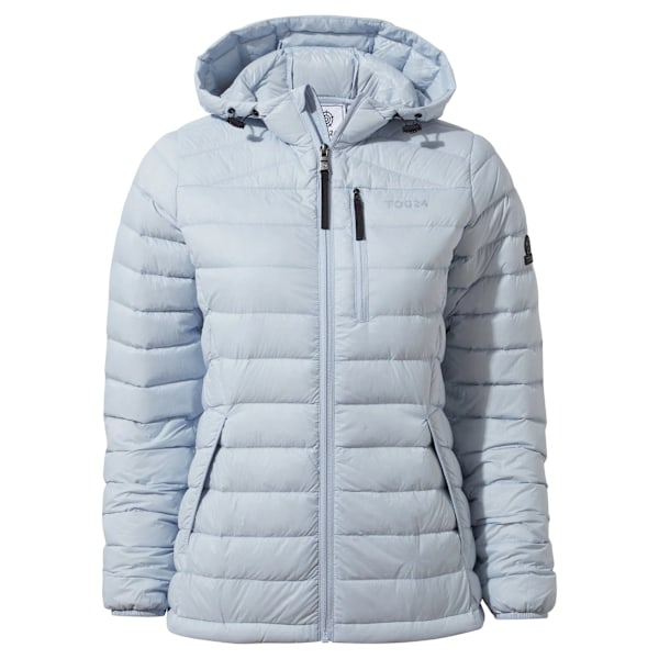 TOG24 Damjacka Drax med Huva, Storlek 12 UK, Isblå Ice Blue 12 UK