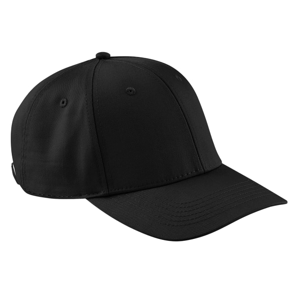 Beechfield Unisex Vuxen Urbanwear 6 Panel Baseball Cap One Size Black One Size