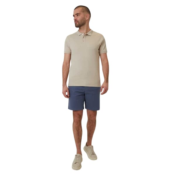 Threadbare Herr Rocco Kortärmad Pikétröja S Stone Stone S