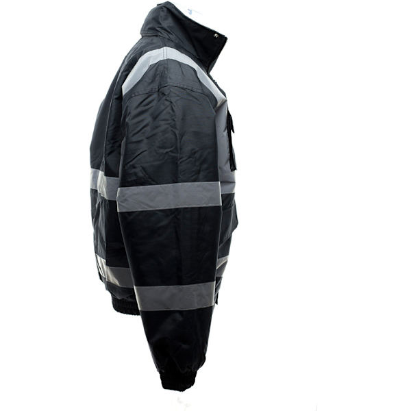 Yoko Hi-Vis Bomberjacka för män 4XL Svart Black 4XL