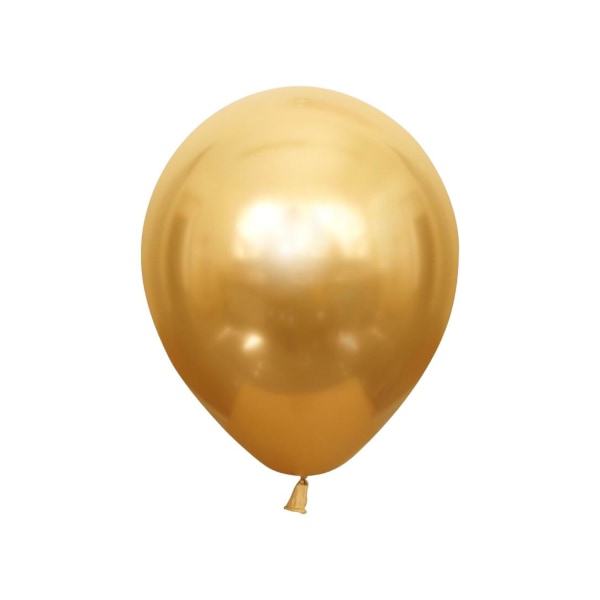 Kalisan Latex Spegelballong (Förpackning med 50) One Size Guld Gold One Size