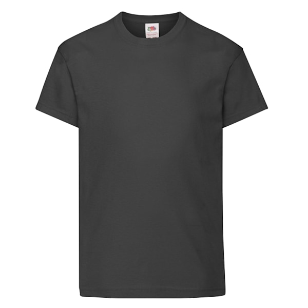 Fruit of the Loom Barn/Barn Original T-shirt 14-15 år B Black 14-15 Years