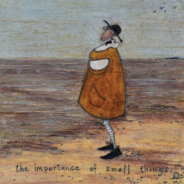 Sam Toft The Importance Of Small Things Träskylt En Storlek Brown/Grey One Size