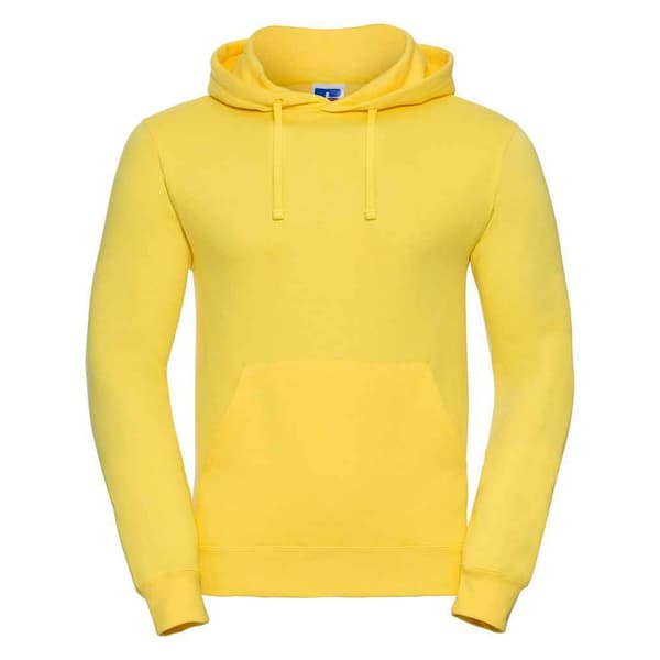 Russell Herr Plain Hoodie L Gul Yellow L