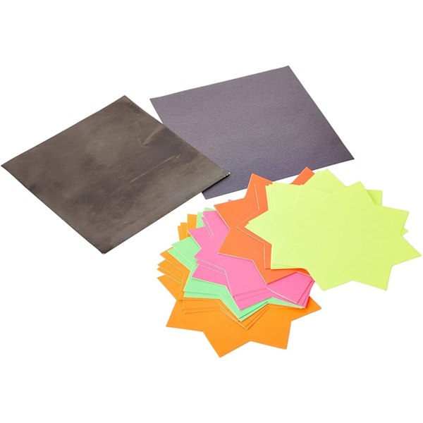 ArtBox Neon Flash Card (Paket med 20) 15cm Multifärgad Multicoloured 15cm