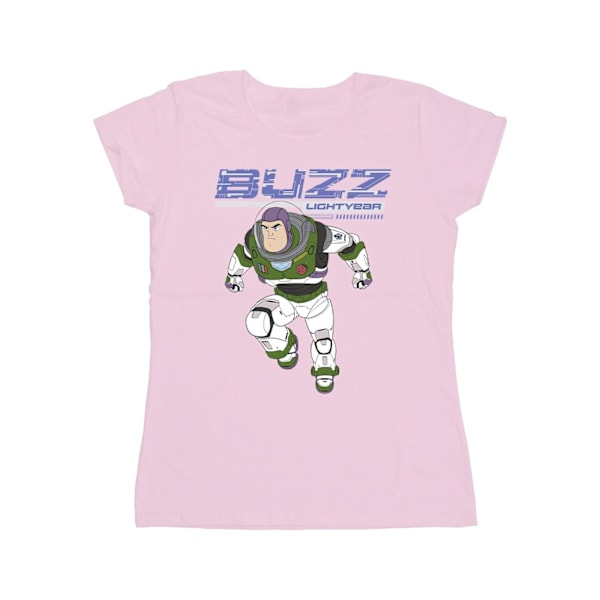 Disney Dam/Dam Lightyear Buzz Jump To Action Bomull T-shirt Baby Pink M