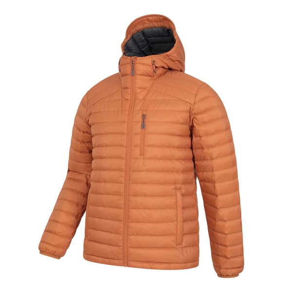 Mountain Warehouse Henry II Extrem Dunfylld Vadderad Jacka för Män Rust XXS