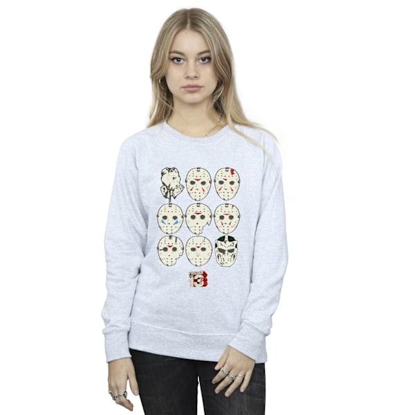 Fredag den 13:e Dam/Dam Jason Masker Sweatshirt L Sports G Sports Grey L