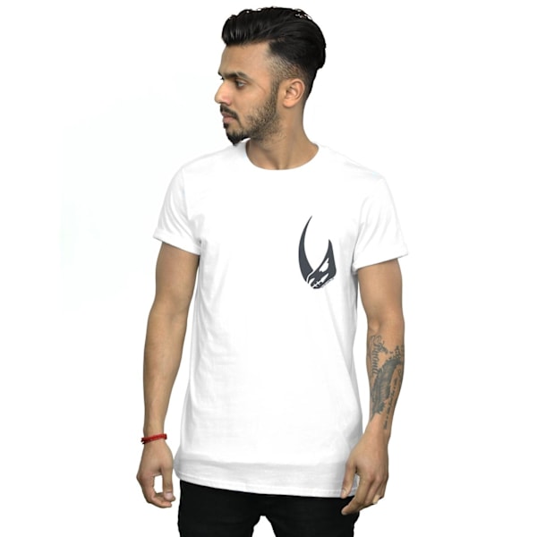 Star Wars The Mandalorian Rhino Emblem ficktryck T-shirt för män White XXL