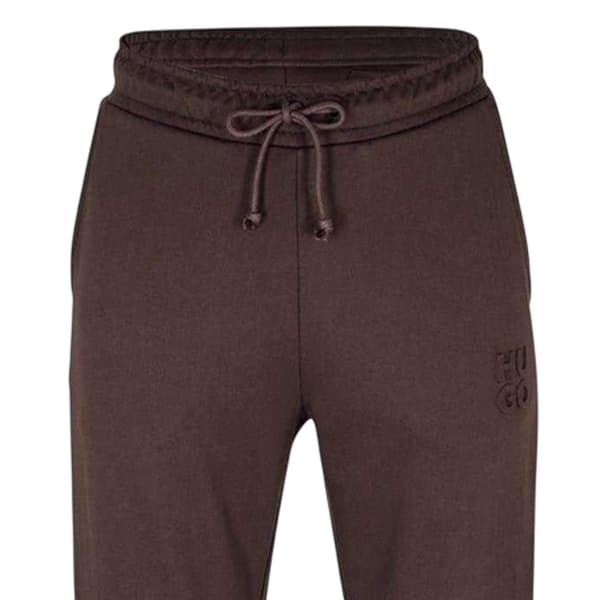 Hugo Herr Dchard Bomulls Logo Joggers M Mörkbrun Dark Brown M