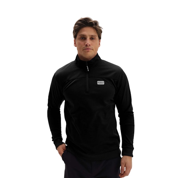 Stuburt Herr Active-tech Zip Neck Topp L Svart Black L