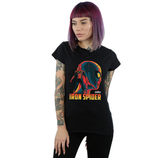 Marvel Womens/Ladies Avengers Infinity War Iron Spider Character Black M
