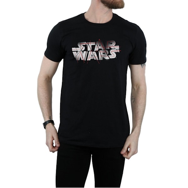 Star Wars The Last Jedi Spray Logo T-shirt L Svart Black L