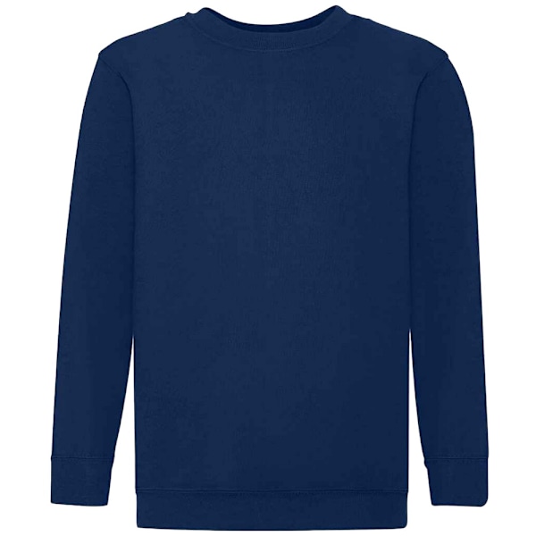 Fruit of the Loom Barn/Barnkläder Klassisk Drop Shoulder Sweatshirt Navy 3-4 Years