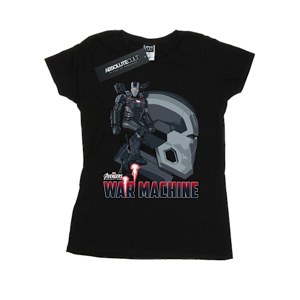 Marvel Dam/Kvinnor Avengers Infinity War War Machine Karaktär Black XL