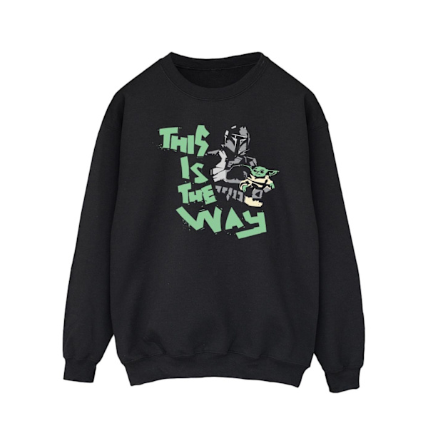 Star Wars Herr The Mandalorian This Is The Way Duo Sweatshirt M Black M