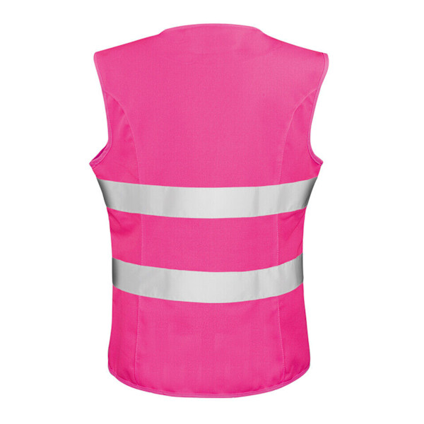 Result Core Dam/Kvinnor Ärmlös Hi Vis Väst L/14 Fluorescerande Fluorescent Pink L/14