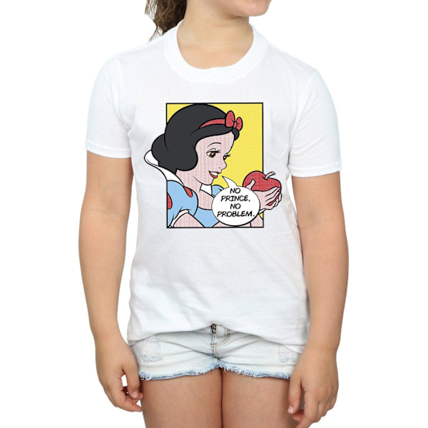 Disney Princess Girls Snow White Pop Art Bomull T-shirt 5-6 år White 5-6 Years