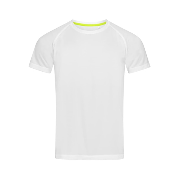 Stedman Active Raglan Mesh T-shirt för män L Vit White L
