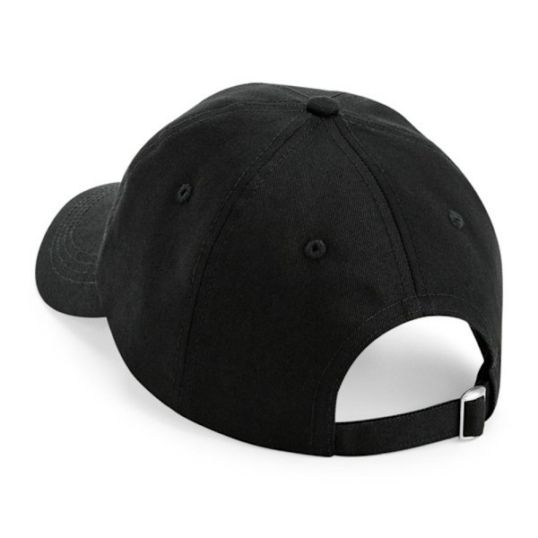 Beechfield Unisex Vuxen Ekologisk Bomull 5 Panel Baseball Cap One Black One Size