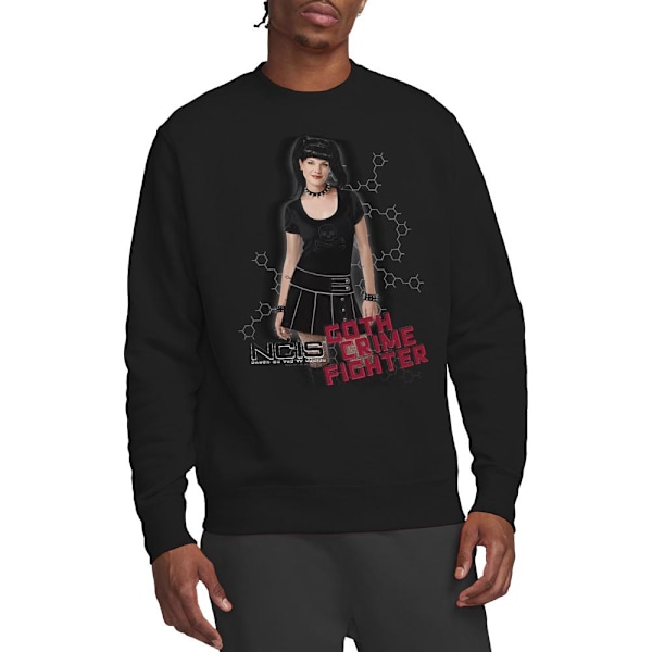 NCIS Unisex Vuxen Goth Brottsbekämpare Sweatshirt M Svart Black M