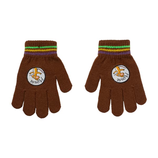 The Gruffalo Barn/Barn Ansikte Mössa & Handskar Set One Size B Brown One Size