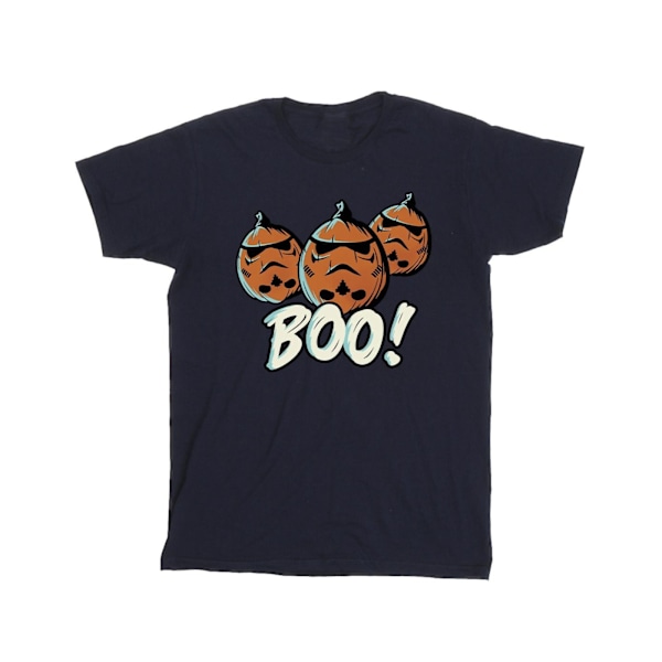 Star Wars Herr Boo! Stormtrooper Pumpa Bomulls T-shirt L Svart Black L