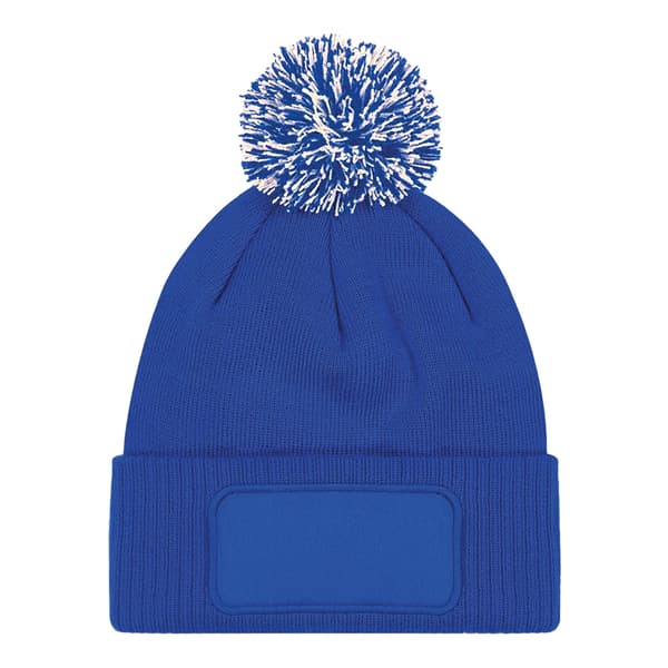 Beechfield Snowstar Beanie One Size Bright Royal Blue/Off White Bright Royal Blue/Off White One Size