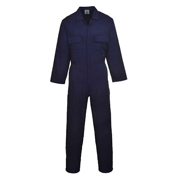 Portwest Unisex Euro Arbetskläder Overall 4XL R Marinblå Navy 4XL R
