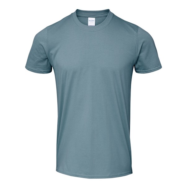 Gildan Herr SoftStyle Ringspun T-Shirt L Stone Blue Stone Blue L