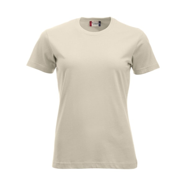 Clique Dam/Kvinnor Nya Klassiska T-Shirt S Ljus Khaki Light Khaki S