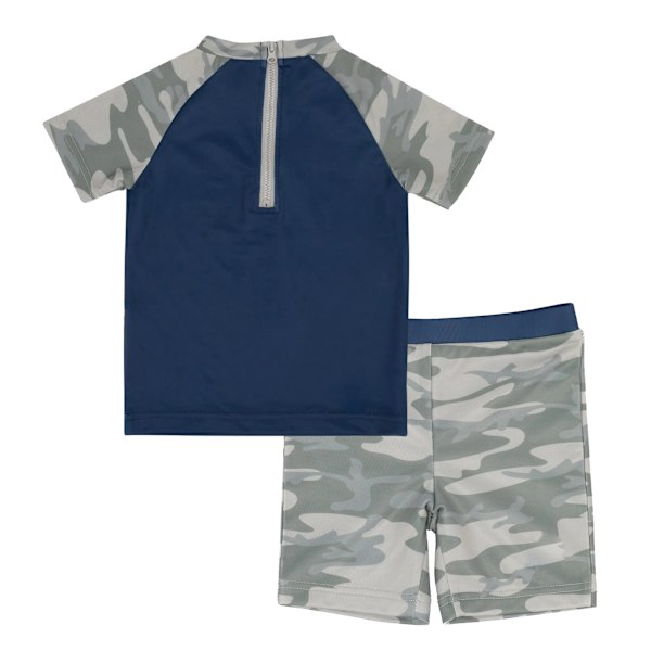Paw Patrol Pojkar Camo Tvådelad Baddräkt 3-4 År Grå Grey 3-4 Years