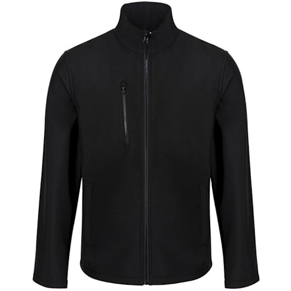 Regatta Professional Mens Ablaze Trelagers Softshelljacka Black/Black XXL