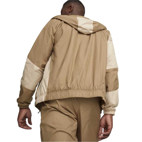 Puma Herr Manchester City Vävd Jacka M Sand Sand M