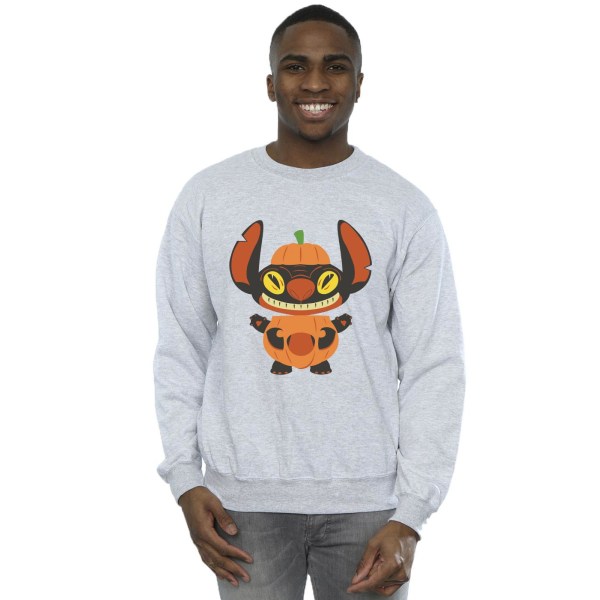 Disney Herr Lilo & Stitch Pumpkin Costume Sweatshirt XXL Sports Sports Grey XXL