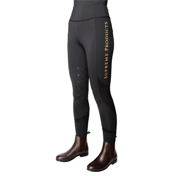 Supreme Products Dam/Dam Show Rider Active Leggings S Bla Black/Gold S