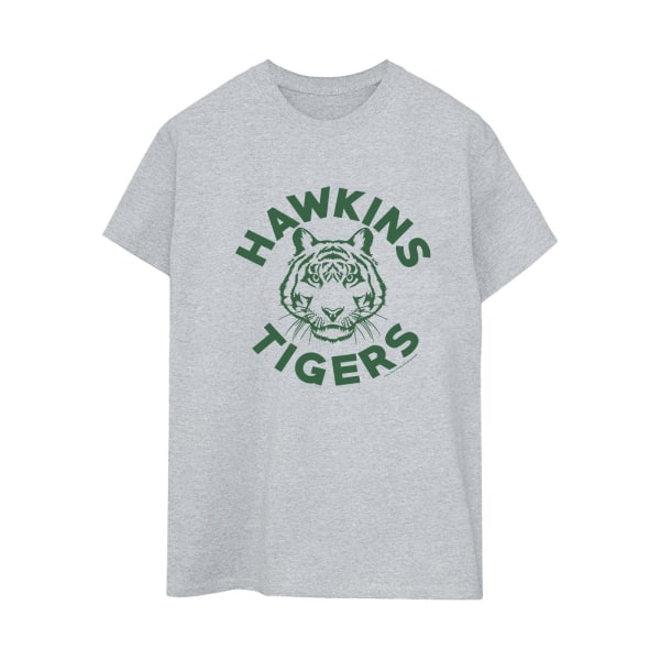Netflix Dam/Dam Stranger Things Hawkins Tigers Cotton Boy Sports Grey L