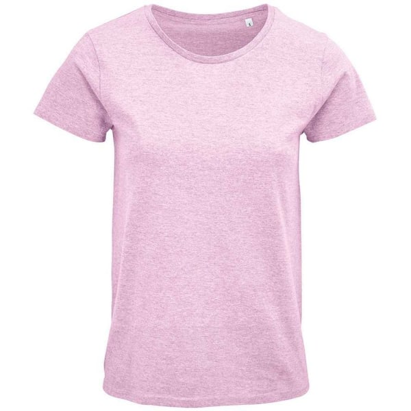 SOLS Crusader Heather Ekologisk T-shirt för kvinnor/damer L Rosa Pink L