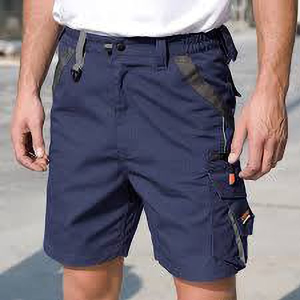 Result Workguard Unisex Tekniska Arbetsshorts XL Marinblå/Svart Navy/Black XL