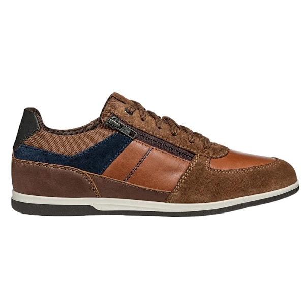 Geox U Renan B mockaskiner i mocka för män, 8 UK, brun/marinblå Brown/Navy 8 UK