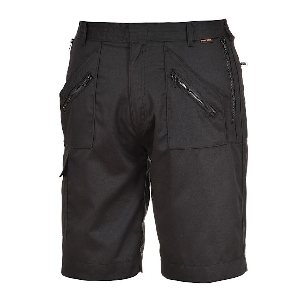 Portwest Action Shorts för män 4XL Svart Black 4XL