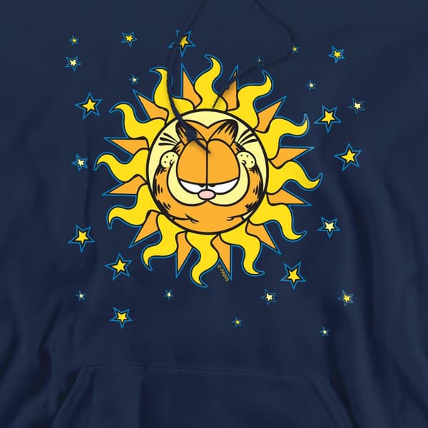Garfield Herr Celestial Hoodie M Marinblå Navy M