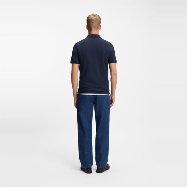 Boss Herr Passenger Box Logo Pikétröja M Marinblå Navy Blue M