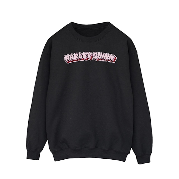 DC Comics Herr Batman Harley Quinn Logotyp Sweatshirt S Svart Black S