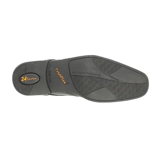 Tredflex Herr Läder Högglans Brogues 7 UK Svart Black 7 UK