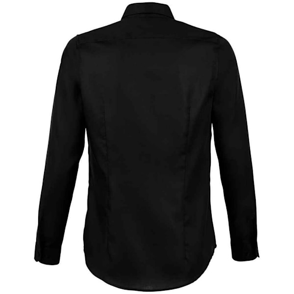 NEOBLU Dam/Dam Blå Kavaj Långärmad formell skjorta 16 UK - 1 Deep Black 16 UK - 18 UK