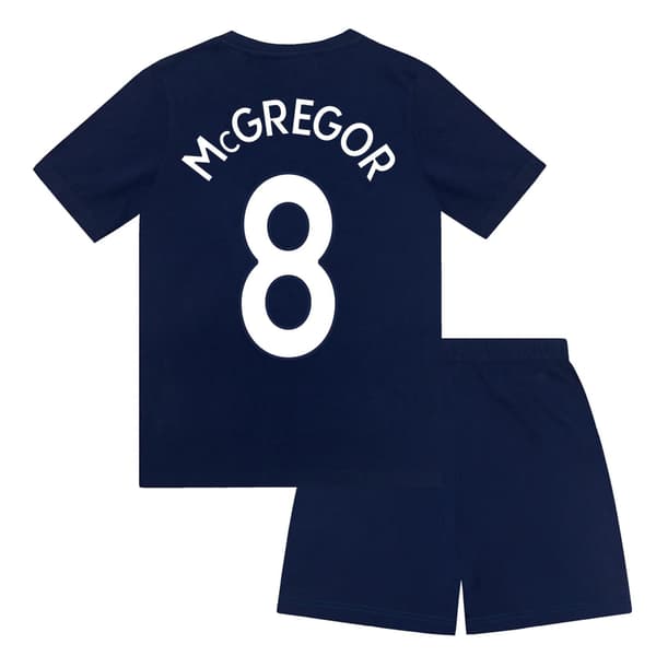 Skottland FA Pojkar McGregor 8 Kort Pyjamas Set 6-7 År Marinblå Navy 6-7 Years