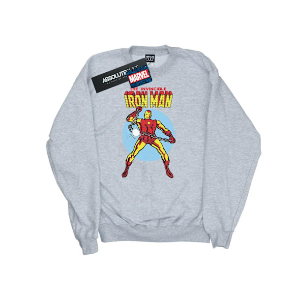 Marvel The Invincible Iron Man Sweatshirt 3XL Sports Grey Sports Grey 3XL