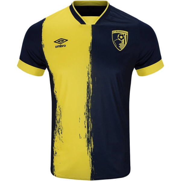 Umbro Childrens/Kids 23/24 AFC Bournemouth Third Jersey 11-12 Y Yellow/Navy Blue 11-12 Years